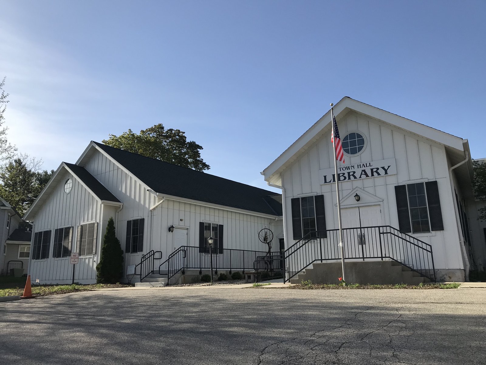 Town Hall Library in the Town of Merton, WI