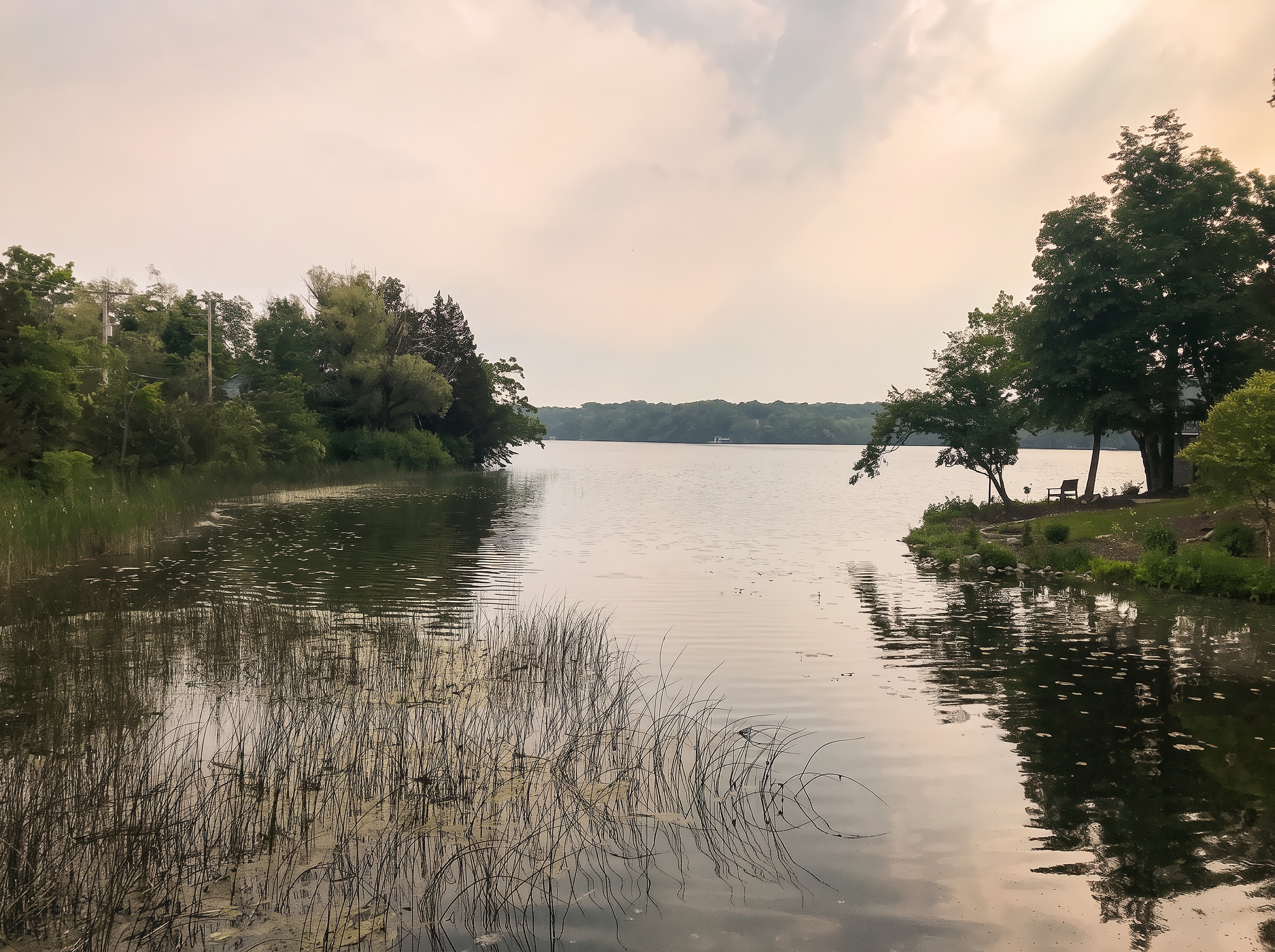 Upper Nashotah Lake near Nashotah, WI