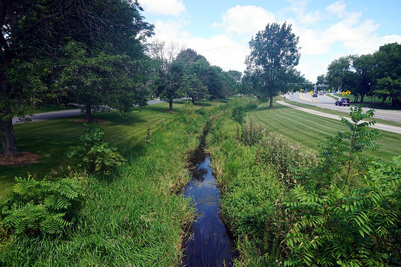 Underwood Creek in Brookfield, Wisconsin (United States)., Brookfield, WI