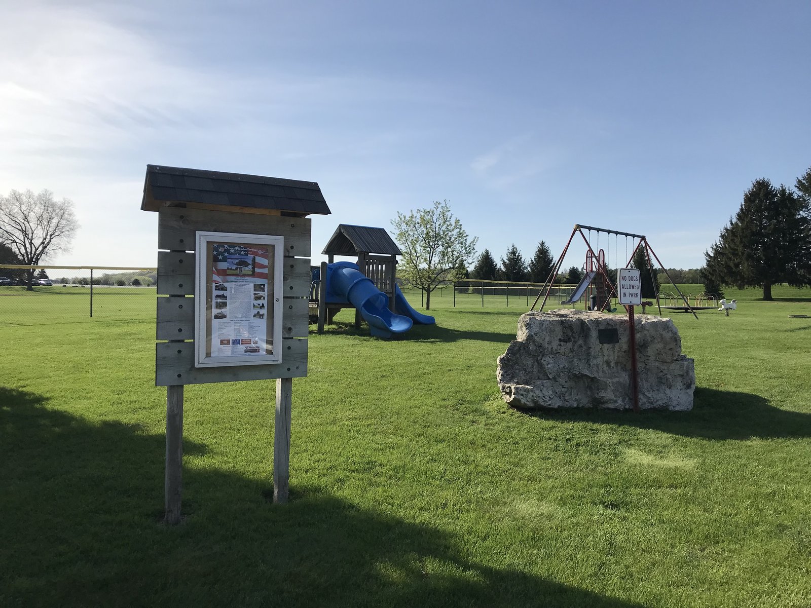 North Lake Fireman's Park in the Town of Merton, WI