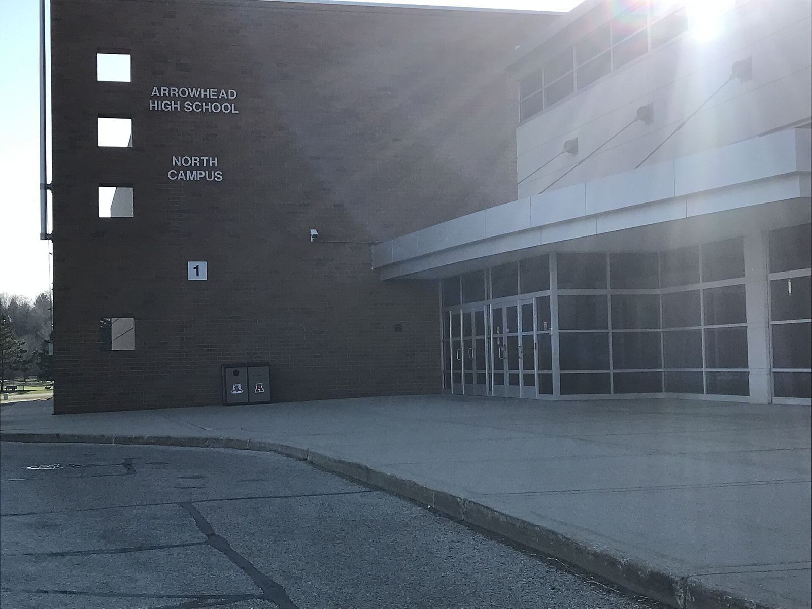 Arrowhead High School North Campus Entrance, Hartland, WI