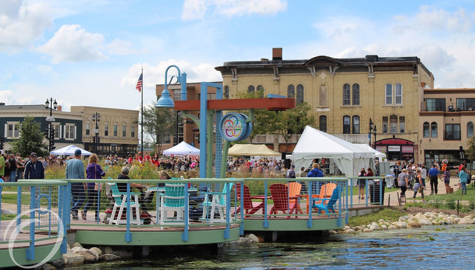 Downtown Oconomowoc Boardwalk, Oconomowoc, WI